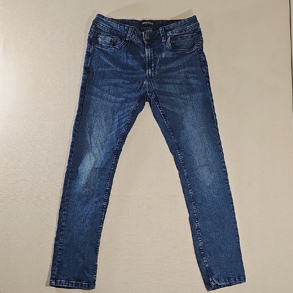 Kenneth Cole Dark Blue Slim Jeans